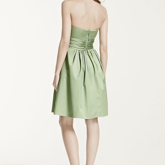 David’s Bridal Apple Bridesmaid Dress size 10 - Picture 5 of 7